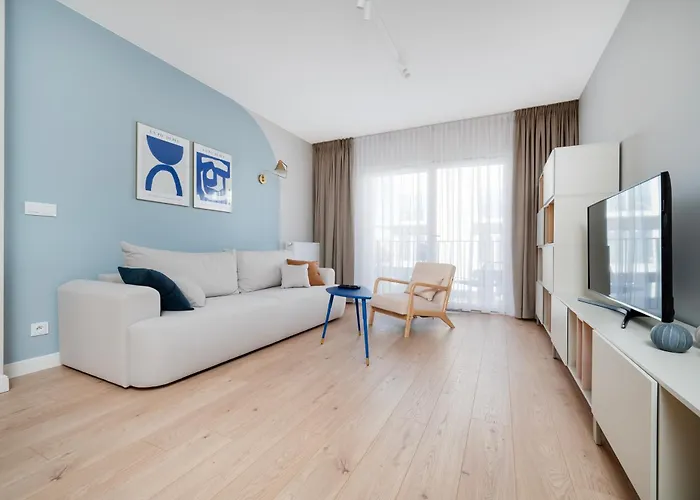 Pomorska Business - Balcony, Workspace - By Rentujemy * ウッチ