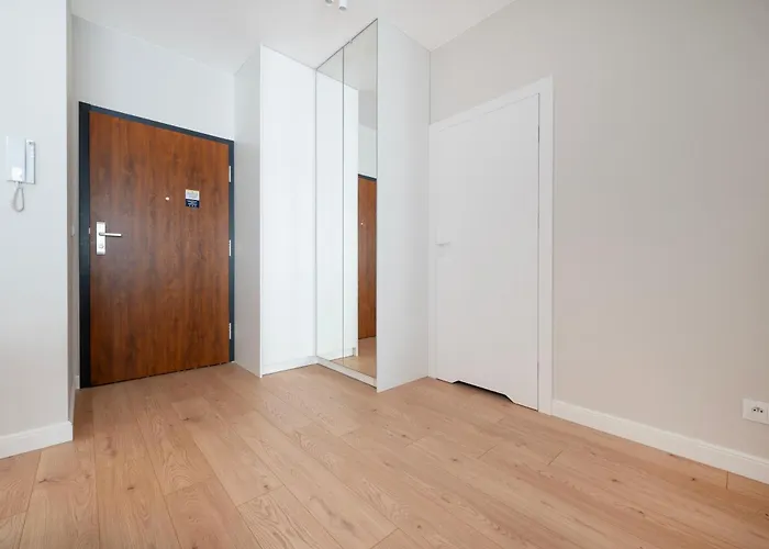 アパート Pomorska Business - Balcony, Workspace - By Rentujemy